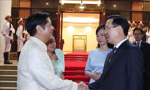 Der philippinische Präsident beendet seinen Vietnam-Besuch