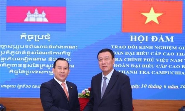 Zusammenarbeit zwischen der vietnamesischen Regierungsinspektion und dem kambodschanischen Inspektionsministerium 