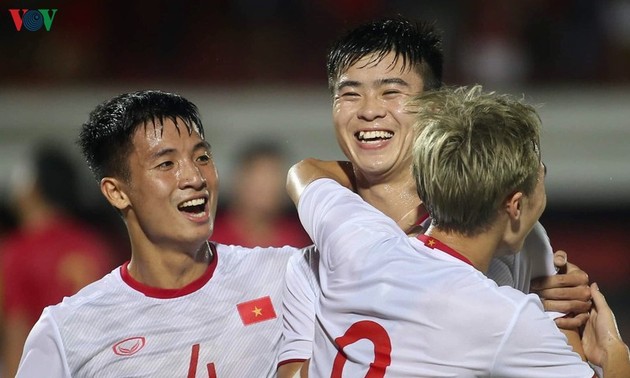2022 월드컵 예선 경기 : 베트남, 인도네시아 3:1로 승리