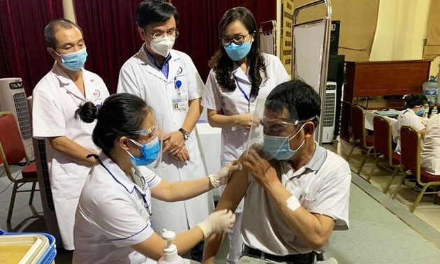 하노이, 하루 최다 코로나19 백신 접종 건수 기록