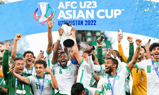 사우디아라비아, U23 아시안컵 축구대회 첫 우승
