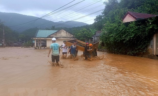 주석, 홍수 구조작업 모범 국민에게 서한 보내