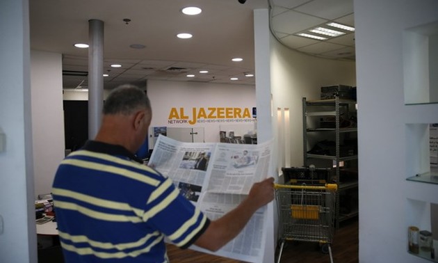អ៊ីស្រាអែលបិទទ្វារខុទ្ទកាល័យតំណាងរបស់កាណាល់ទូរទស្សន៍ al-Jazeera 