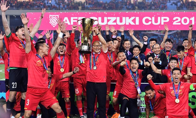 AFF Suzuki Cup 2018 : វៀតណាមនិងកូរ៉េខាងត្បូងប្រជែងពានរង្វាន់បាល់ទាត់អន្តរតំបន់