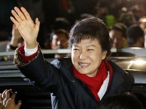 លោកស្រី Park Geun-hye ជាប់ឆ្នោតជាប្រធានាធិបតីកូរ៉េខាងត្បូង