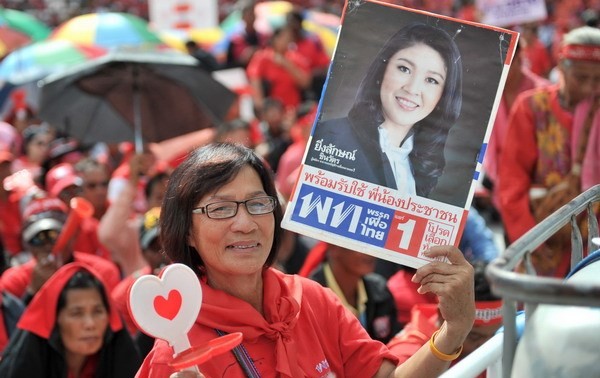 នាយករដ្ឋមន្ត្រីថៃ Yingluck Shinawatra នឹងឈរឈ្មោះជា បេក្ខជនក្នុងការបោះឆ្នោតសកលខាងមុខ