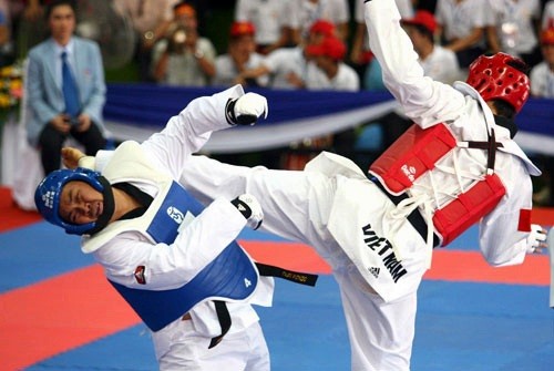 ការប្រកួតជើងឯក Taekwondo សំរាប់កីឡាករវ័យក្មេងអាស៊ីអាគ្នេយ៍លើកទី១២ ប្រារព្វឡើងនៅទីក្រុងហូជីមិញ