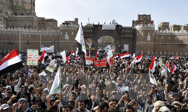 Yemen ៖ កងទ័ពចម្រុះបង្កើនការវាយប្រហារតាមជើងអាកាសទៅលើពួកឧទ្ទាមឥស្លាម Houthi 