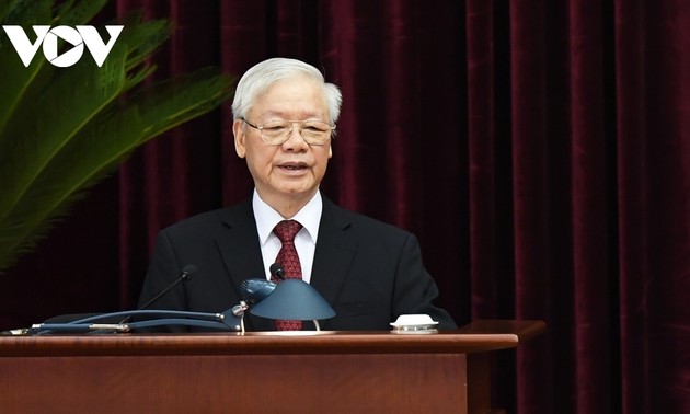 Sekretaris Jenderal Nguyen Phu Trong Dorong Semangat Komite Partai, Pemerintah dan Warga Kota Ho Chi Minh