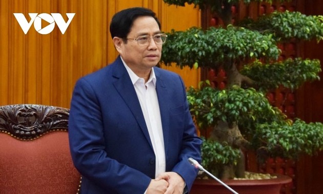 PM Pham Minh Chinh Bekerja dengan Para Pemimpin Utama Kota Da Nang