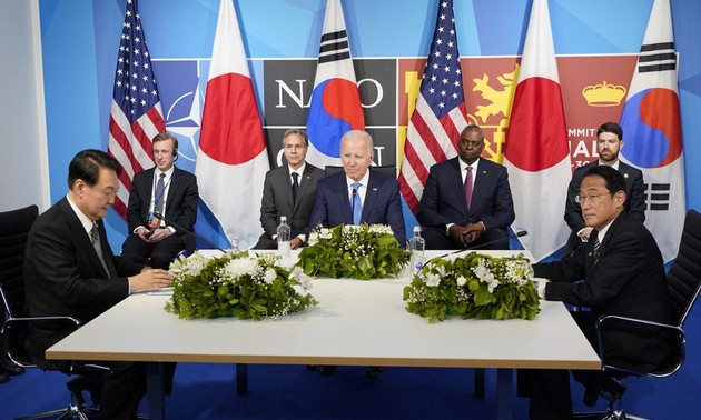 AS, Korea, Jepang Adakan Pertemuan Trilateral Pertama dalam 5 Tahun Terakhir