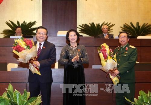 越南国会选举产生两位新国会副主席