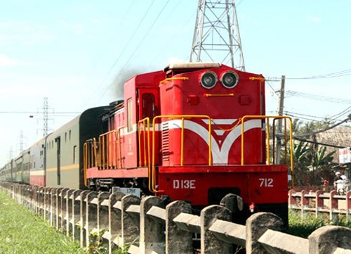 胡志明市郊至同奈省边和市铁路开通