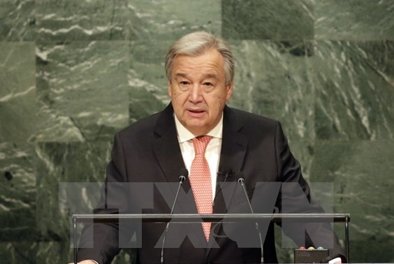 联合国新任秘书长古特雷斯承诺改革联合国