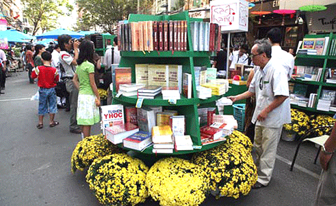 胡志明市书街开设多个新阅读文化空间
