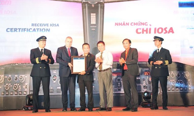 越南捷星太平洋航空获颁运行安全审查合格证书