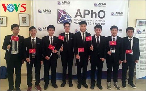越南荣获第18届亚洲物理学奥林匹克竞赛金牌