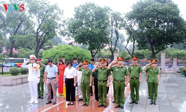 本台团委举行多项活动纪念越南荣军烈士节