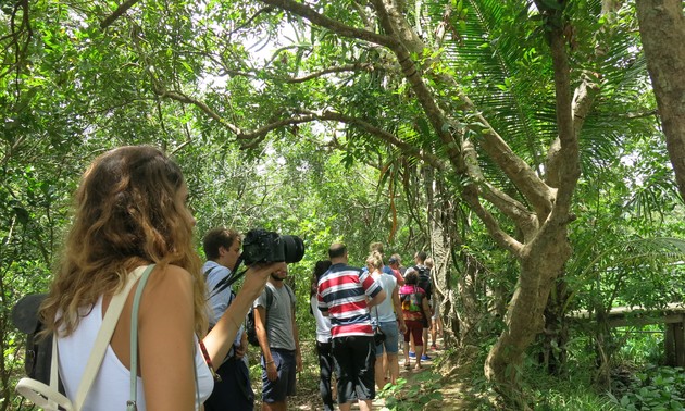 泰山岛居民开展生态旅游