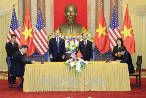 美国与越南联合声明