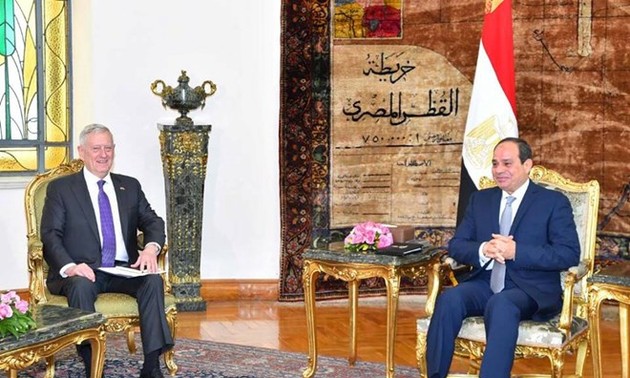 埃及和美国巩固军事和反恐合作