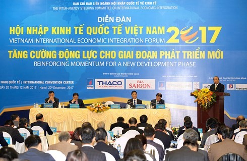 阮春福：越南把融入国际经济视为经济改革的动力