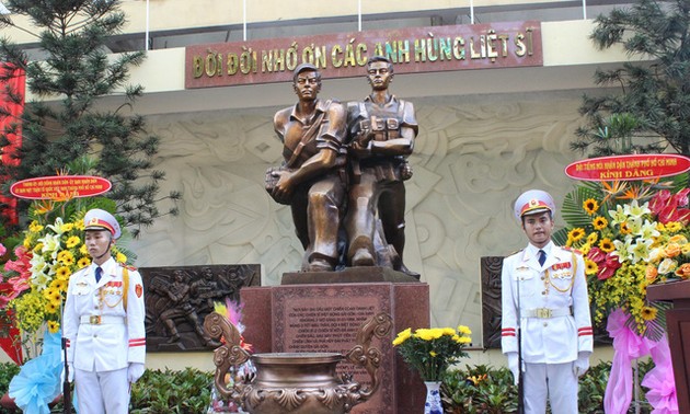 “1968年西贡城区别动力量进攻西贡广播电台”纪念碑落成