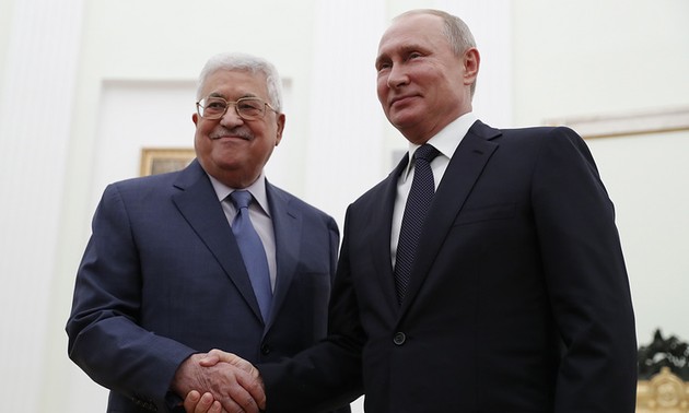 俄罗斯和巴勒斯坦领导人讨论中东局势