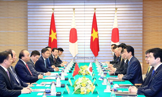 越南和日本继续推动深广战略伙伴关系