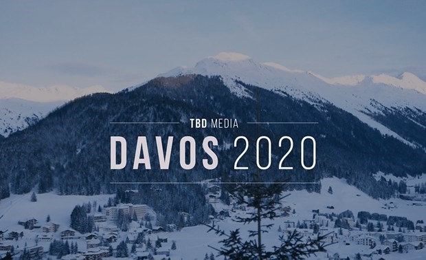 2020年世界经济论坛在瑞士达沃斯举行