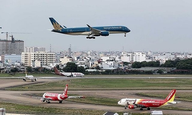 来自韩国疫区的航班将降落在云屯、扶吉和芹苴机场