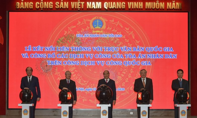 阮春福总理指导最高人民法院部署2021年任务