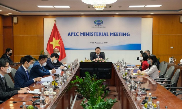 第32届APEC外交经济部长视频会议举行