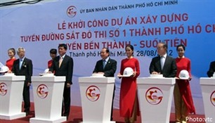Work starts on Ho Chi Minh City’s first metro line