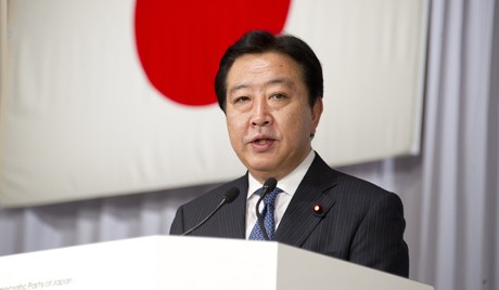 Incumbent PM Noda re-elected as Prime Minister
