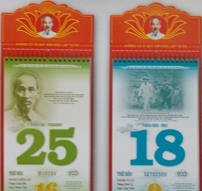 First book-calendar on President Ho Chi Minh becomes Vietnam’s record  