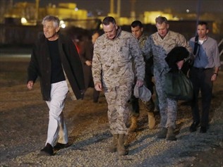 US defence head Hagel visits Kabul