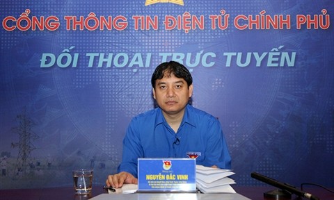 Online talk with First Secretary of Ho Chi Minh Communist Youth Union 