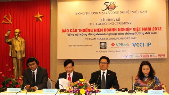 VCCI releases Vietnam Business Annual Report 2012