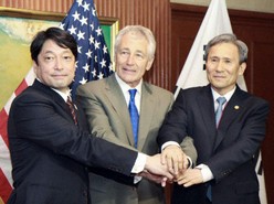 Japan, US, S Korea to curb N. Korean nuclear, missile development