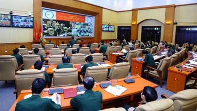 Central military party organization reviews national defense activity plan for 2nd half of the year