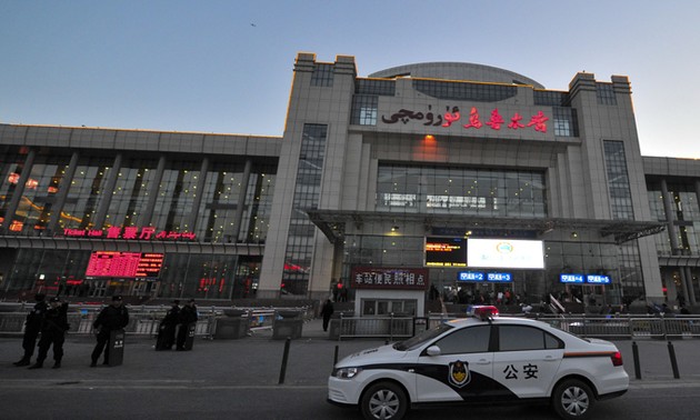 Terrorist attack at Xinjiang’s train station killed and injured dozens