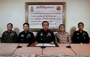 Thai army declares coup, imposes curfew