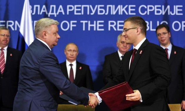 Russia, Serbia sign cooperative agreements