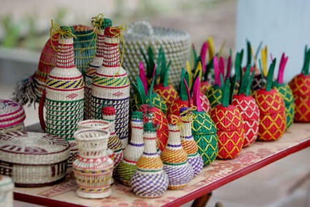 Traditional sedge weaving craft in Kim Son, Ninh Binh