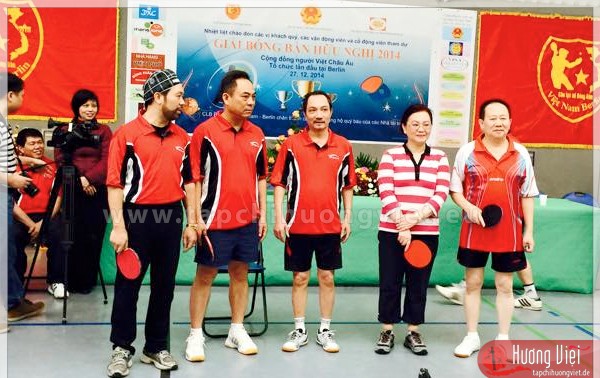 OVs’ table tennis tournament takes place in Berlin
