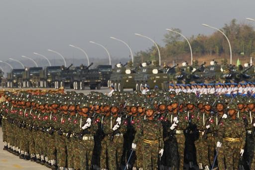 Parades marks Myanmar’s 67th Independence Day 