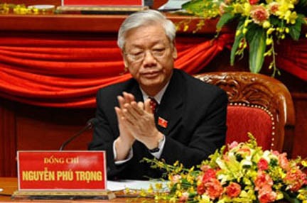 Party leader Nguyen Phu Trong pays an official visit to the US from July 6th to 10th 2015