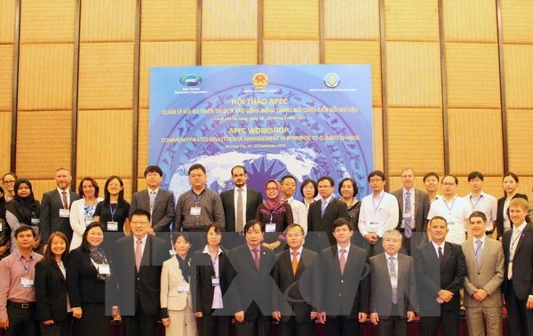 APEC workshop on community-based disaster risk management