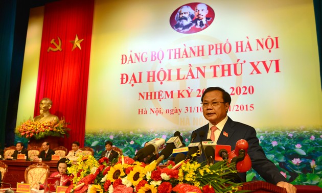 Party Congresses open in Hanoi and Hung Yen for the 2015 -2020 term